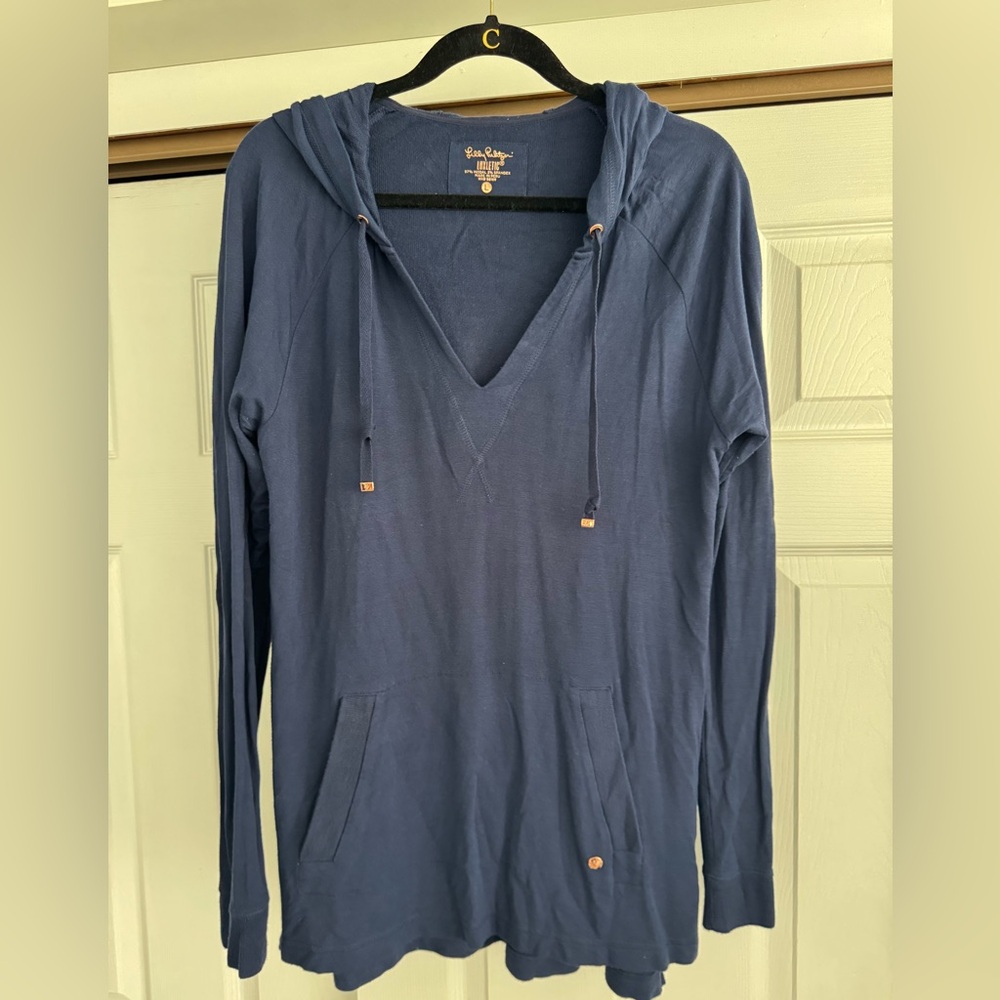 Lilly Pulitzer hooded shirt